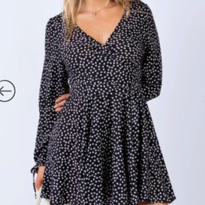 Black & White Mini Dress